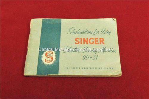 singer 99-13 manual